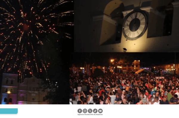 Honduras despedirá 2025 con evento de las “12 campanadas”