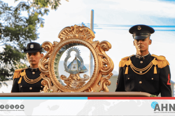 Virgen de Suyapa inicia visita a bases militares hondureñas