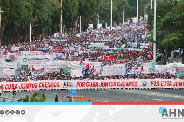 Cuba celebra Día del Trabajador solicitando fin al bloqueo de EEUU