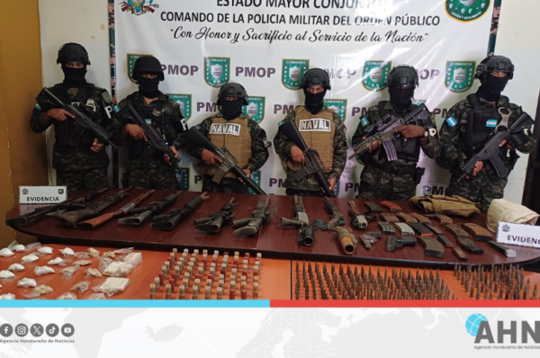 FFAA de Honduras desarticulan red criminal en norte del país