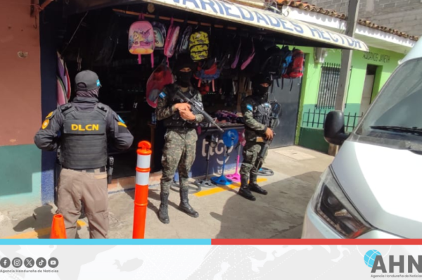 Realizan allanamientos contra estructura criminal en el oriente de Honduras