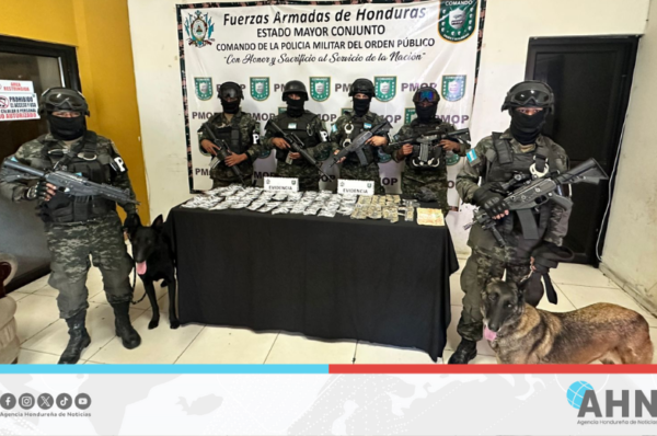 FFAA realizan operativo en terminal de buses del norte de Honduras
