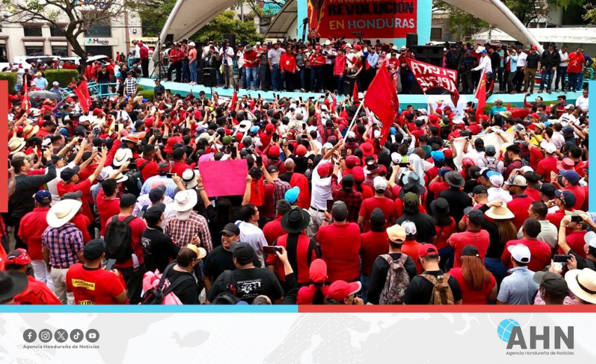 Clase obrera de Honduras se movilizó en conmemoración al Día Internacional del Trabajador