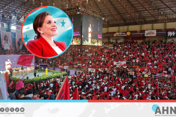 Presidenta hondureña respalda ratificación de Rixi Moncada como candidata presidencial de Libre