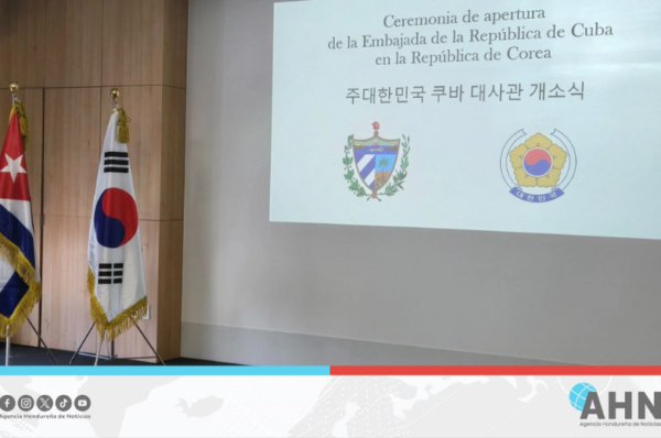Gobierno cubano inaugura oficialmente su embajada en Corea del Sur
