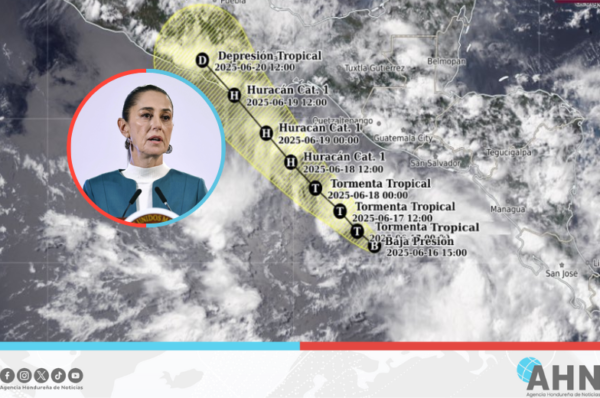 Gobierno mexicano activa plan preventivo por llegada del huracán Erick