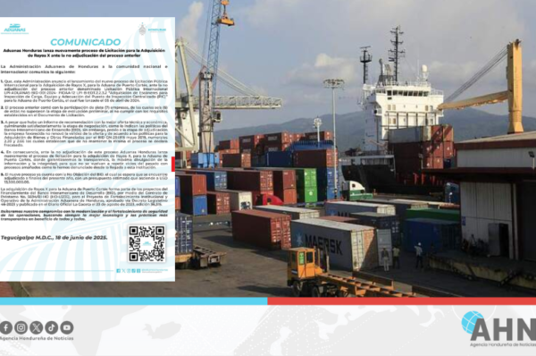 Aduanas de Honduras lanza nueva licitación para adquirir rayos X