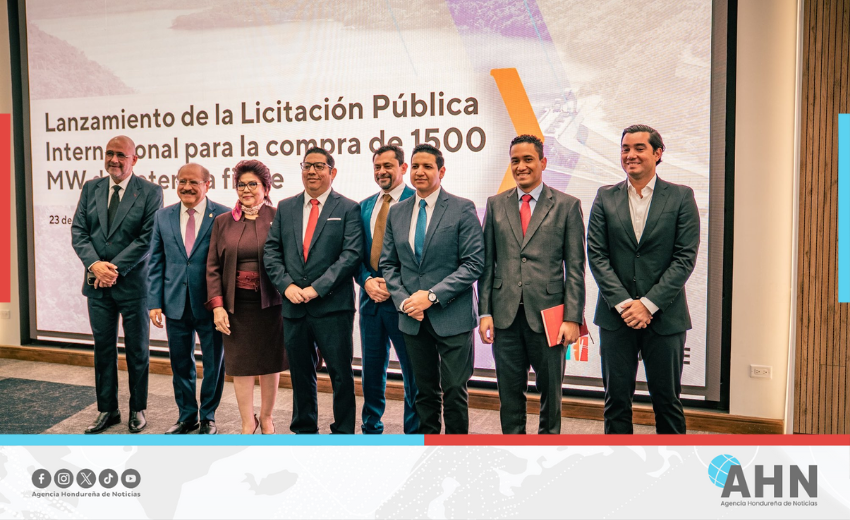 Lanza Honduras licitación internacional para garantizar suministro eléctrico hasta 2030