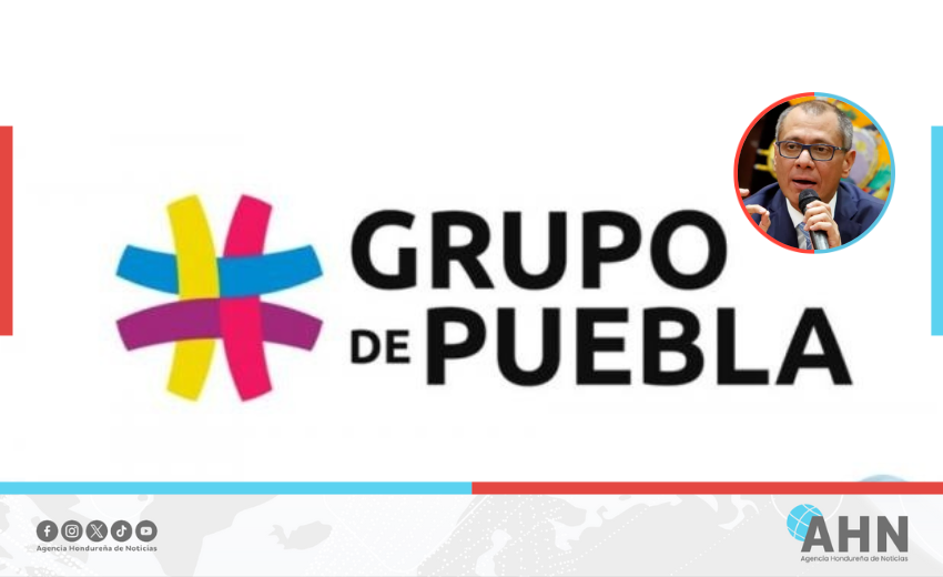 Grupo de Puebla respalda a parlamentarios españoles que apoyan exvicepresidente ecuatoriano