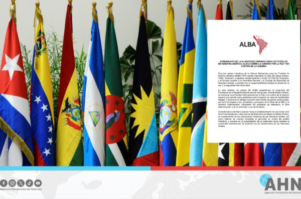 ALBA-TCP considera imperativo cesar apoyo político, militar y financiero a Israel
