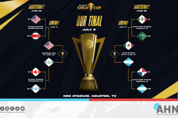 Concacaf define semifinales de la Copa Oro 2025