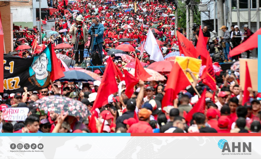 Pueblo hondureño conmemoró los 16 años del golpe de Estado