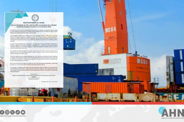 Economía en Honduras registra sólido crecimiento del 3.8 %