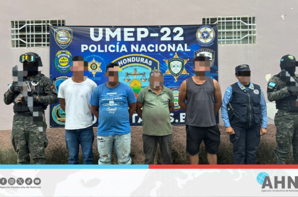 FFAA hondureñas capturan a cuatro personas por tala ilegal de madera