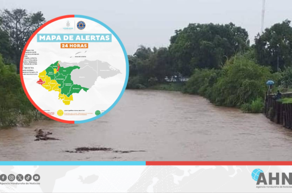 Declaran alerta roja en zonas del occidente y norte de Honduras