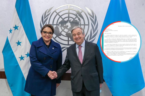 Gobierno de Honduras solicita extensión de memorándum para instalar la CICIH