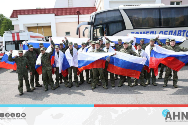 Rusia y Ucrania realizan nuevo intercambio de prisioneros de guera