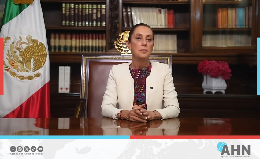 Presidenta de México destaca la participación ciudadana en elección judicial