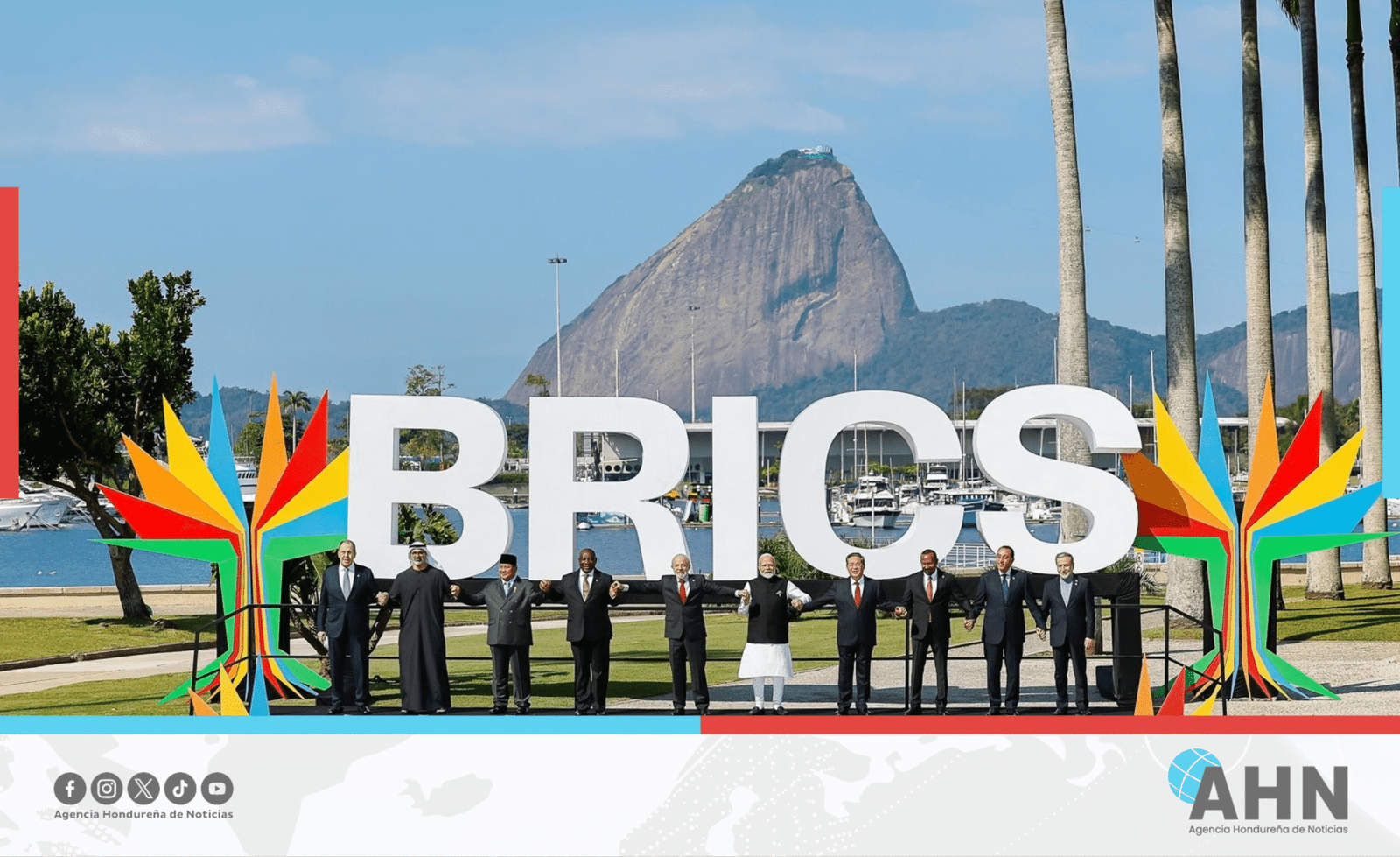 Brasil recibe a líderes mundiales para la XVII cumbre de los BRICS