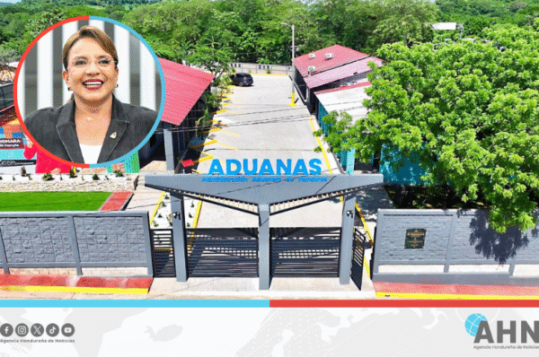 Presidenta de Honduras inaugura módulos habitacionales en aduana de zona sur