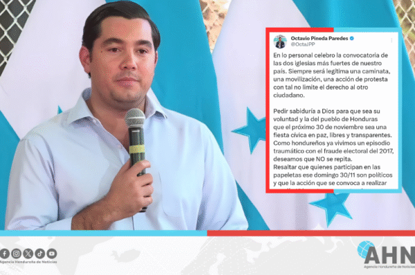 Secretario hondureño respalda llamado de iglesia a elecciones libres y pacíficas