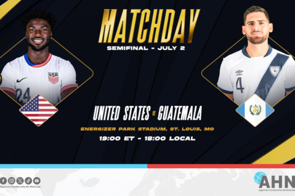 Estados Unidos y Guatemala disputan semifinal en Copa Oro 2025
