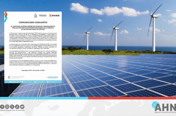 Empresa hondureña destaca interés de Corporación Interamericana para financiar proyectos de energía renovable