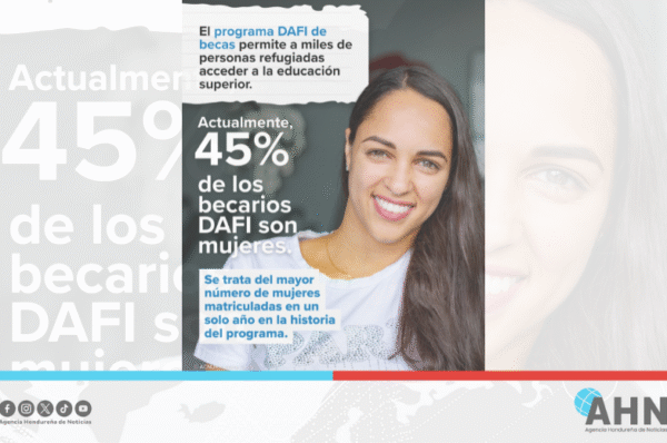 ACNUR destaca programa de becas universitarias para refugiados
