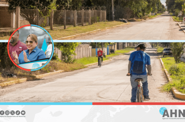 Gobierno construyó un nuevo tramo carretero en zona central de Honduras