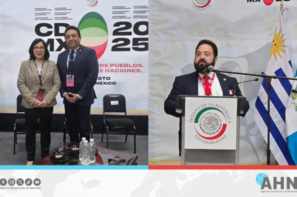 Diputados hondureños participan en el Segundo Congreso Panamericano en México