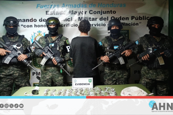 FFAA de Honduras capturan a integrante de estructura criminal