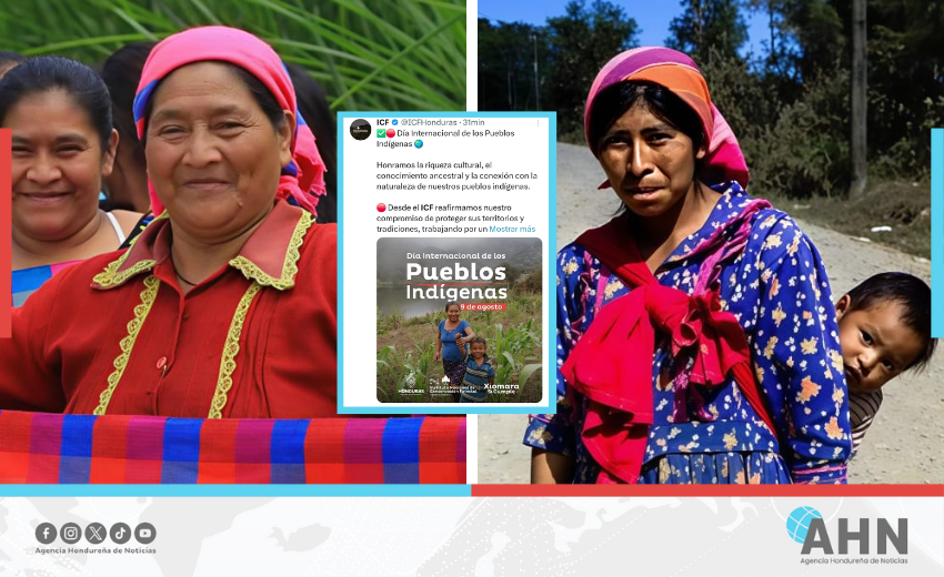 Instituto forestal hondureño conmemora Día Internacional de los Pueblos Indígenas