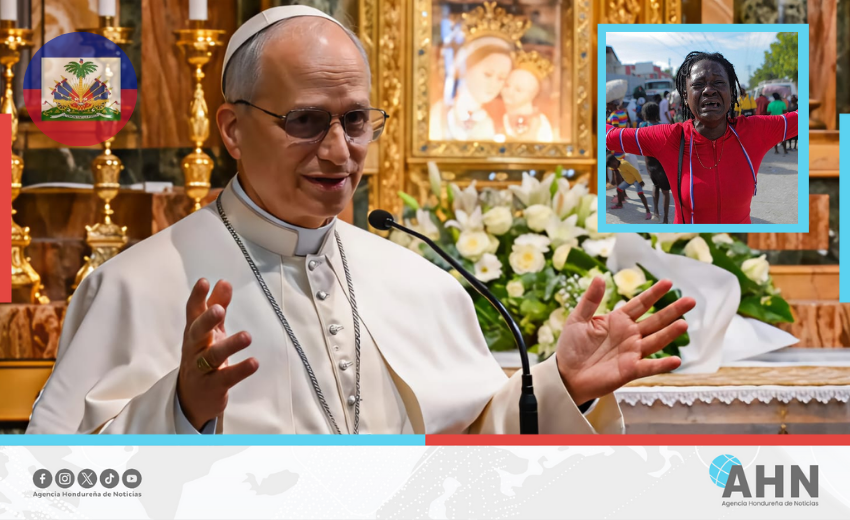 Papa León XIV pide a la comunidad internacional frenar la violencia en Haití