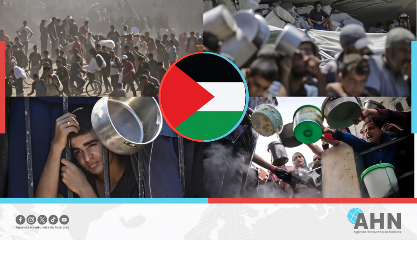 Denuncian muerte de 217 palestinos por hambre en Gaza