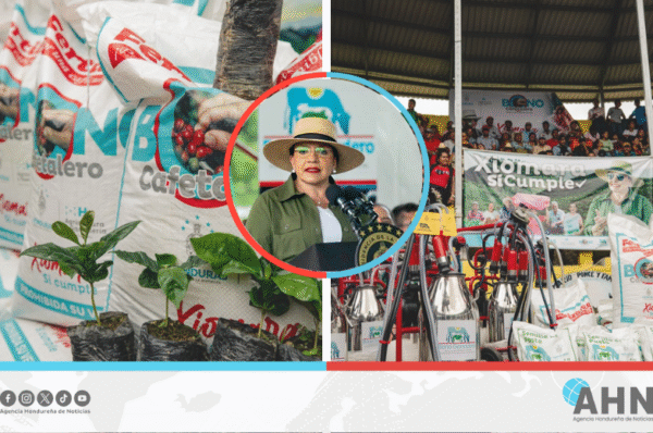 Presidenta Castro entrega más de 2,500 bonos a  caficultores y ganaderos de zona oriente del país