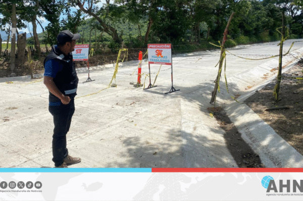 Avanza Honduras en pavimentación con concreto hidráulico en ruta CA-6