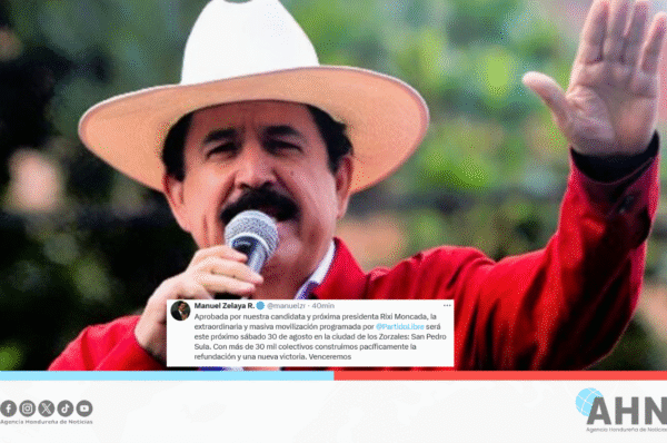 Coordinador de Partido Libre confirma movilización masiva en zona norte de Honduras