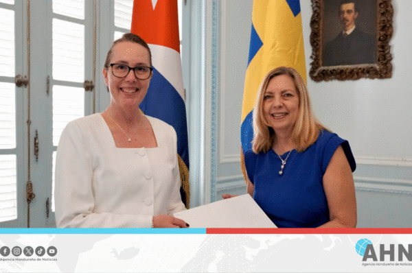 Autoridades reciben credencial de nueva embajadora de Suecia en Cuba