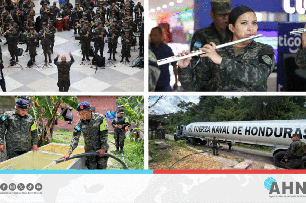 Fuerzas Armadas desarrollan actividades sociales en capital de Honduras