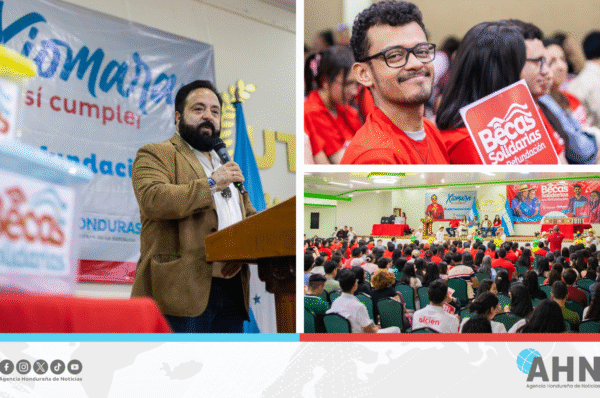Presidente del Congreso destaca expansión de becas para estudiantes hondureños
