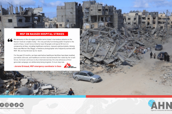 Organización médica internacional denuncia “horrendos” ataques de Israel en Gaza