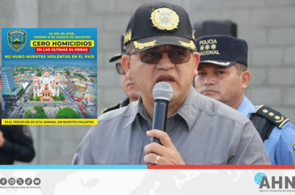 Secretario de Seguridad destaca 72 horas sin homicidios en Honduras