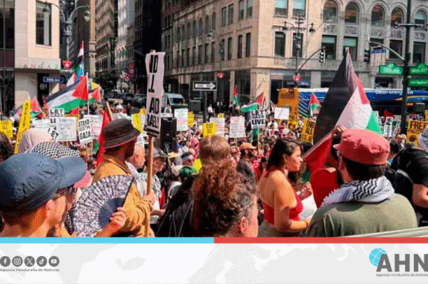 Manifestantes en EEUU exigen detener genocidio israelí sobre Gaza