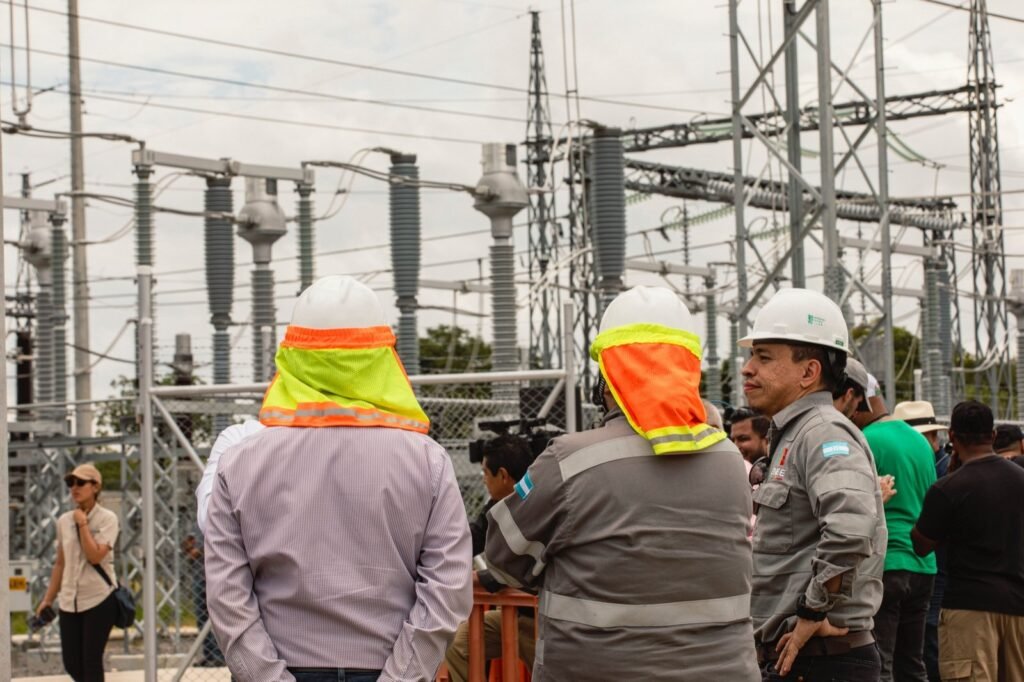 Presidenta Castro inaugura ampliación de subestación eléctrica en centro de Honduras 