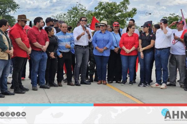 Secretario destaca obra estratégica de zonas productivas en Honduras