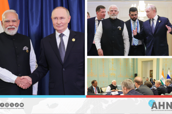 India y Rusia sostienen encuentro para fortalecer relaciones económicas en cumbre OCS
