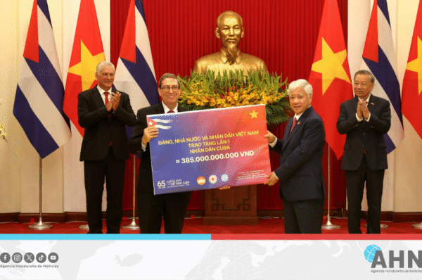 Cuba recibe millonaria donación de Vietnam por histórica amistad
