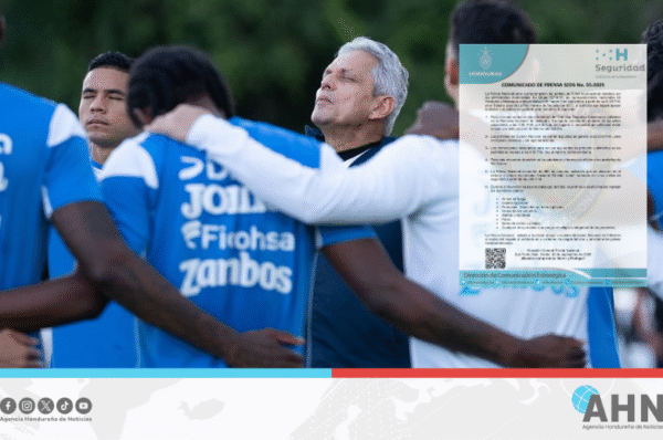Policía de Honduras refuerza seguridad para duelo eliminatorio mundialista ante Nicaragua