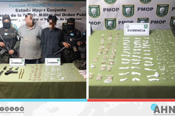 FFAA captura a dos supuestos miembros del crimen organizado