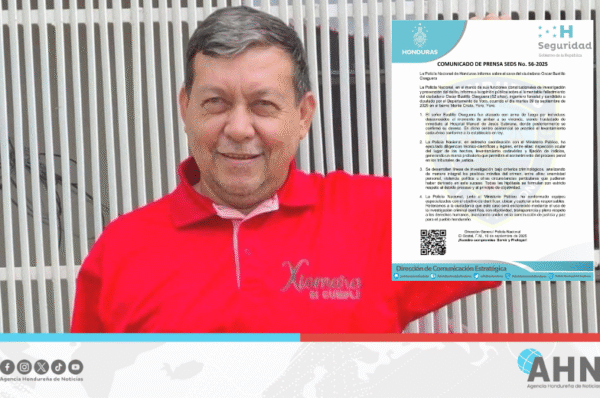 Policía hondureña confirma línea de investigación por asesinato de candidato de Partido Libre